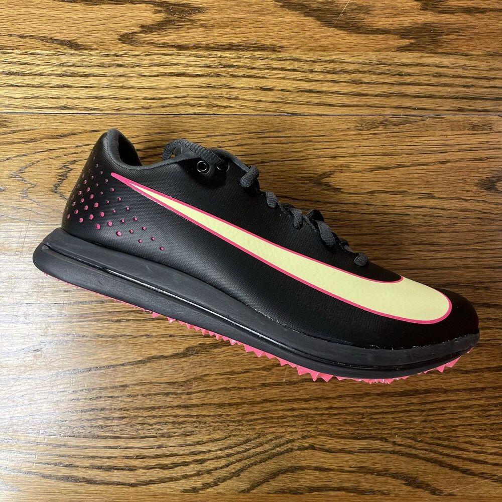 Nike Triple Jump Elite 2 TJ Track Spikes Black Pink Men's Size 8.5 9 10.5 NEW